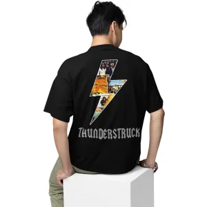 AC/DC Oversized T shirt - Thunderstruck