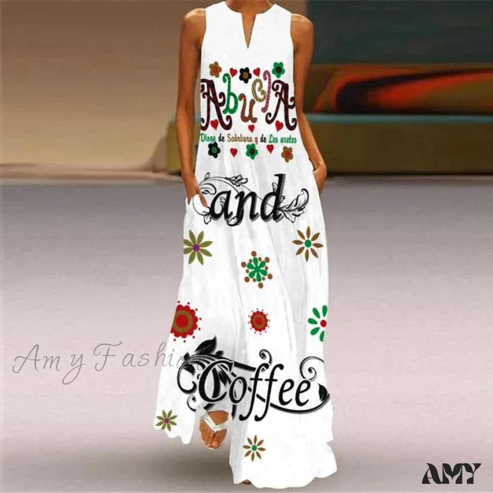 Amy Fashion - Elegant Robe Party Sleeveless Dresses