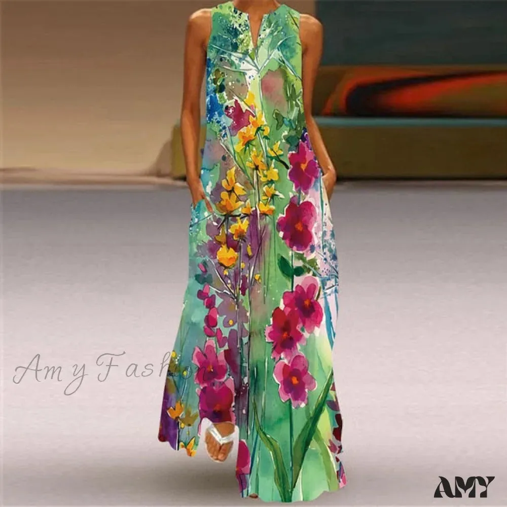 Amy Fashion - Elegant Robe Party Sleeveless Dresses