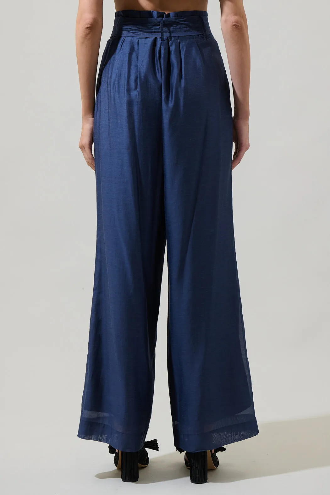 Bellaire High Waisted Wide Leg Pants