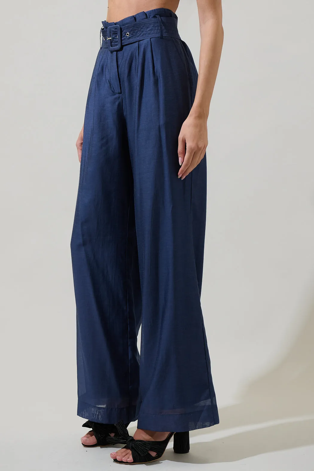 Bellaire High Waisted Wide Leg Pants