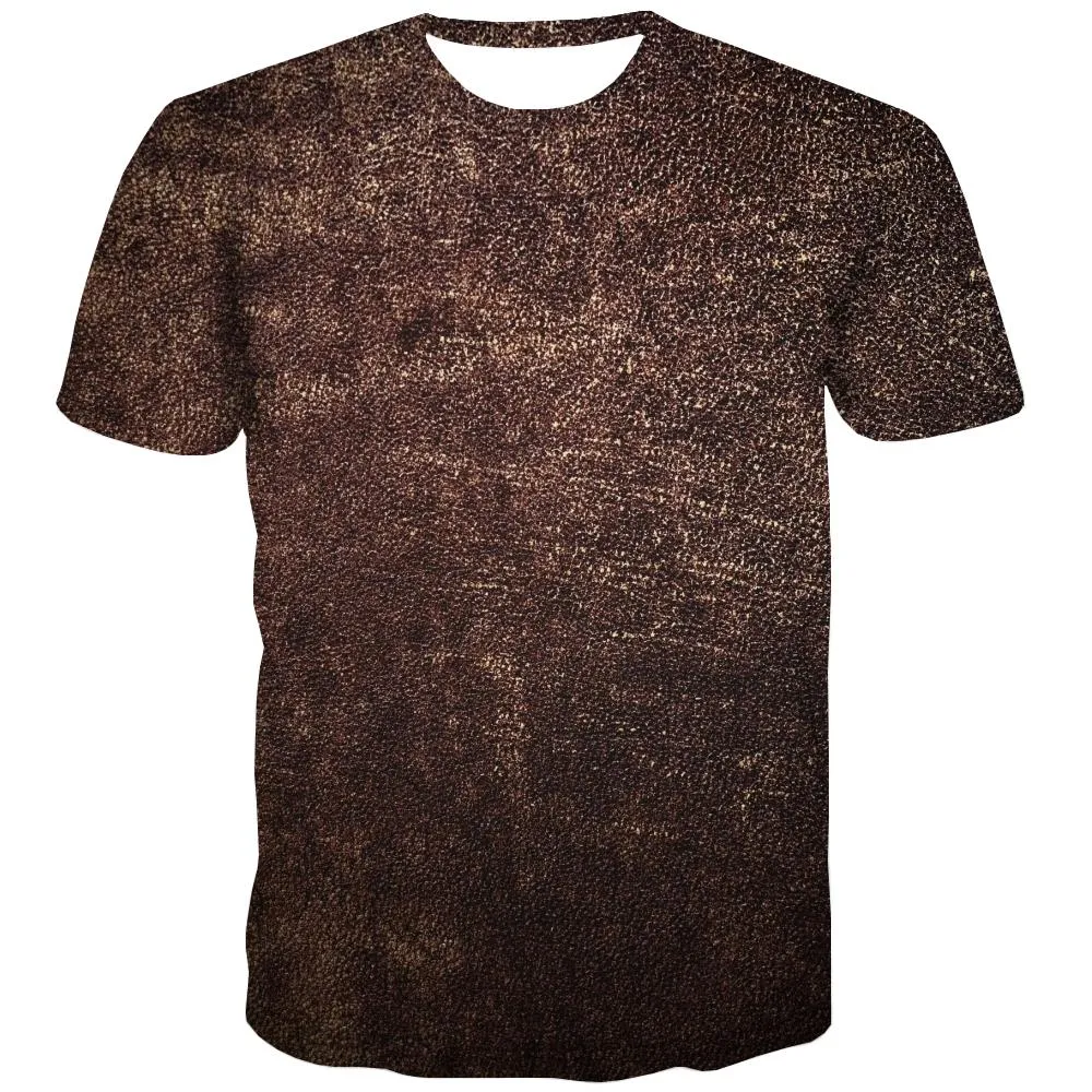 dark red texture shirts special texture Hip hop tshirt 3D Cool different men art costume