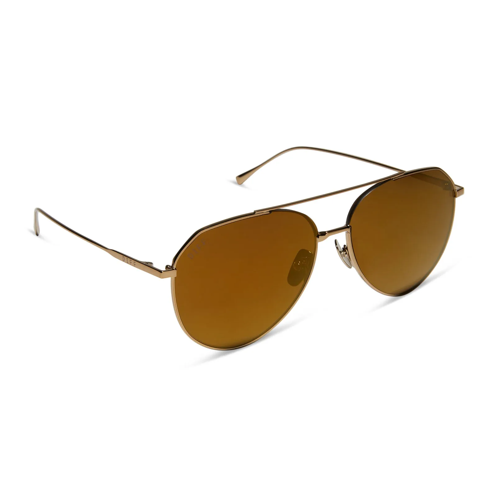 DASH - COPPER METAL   BROWN GOLD FLASH   POLARIZED SUNGLASSES