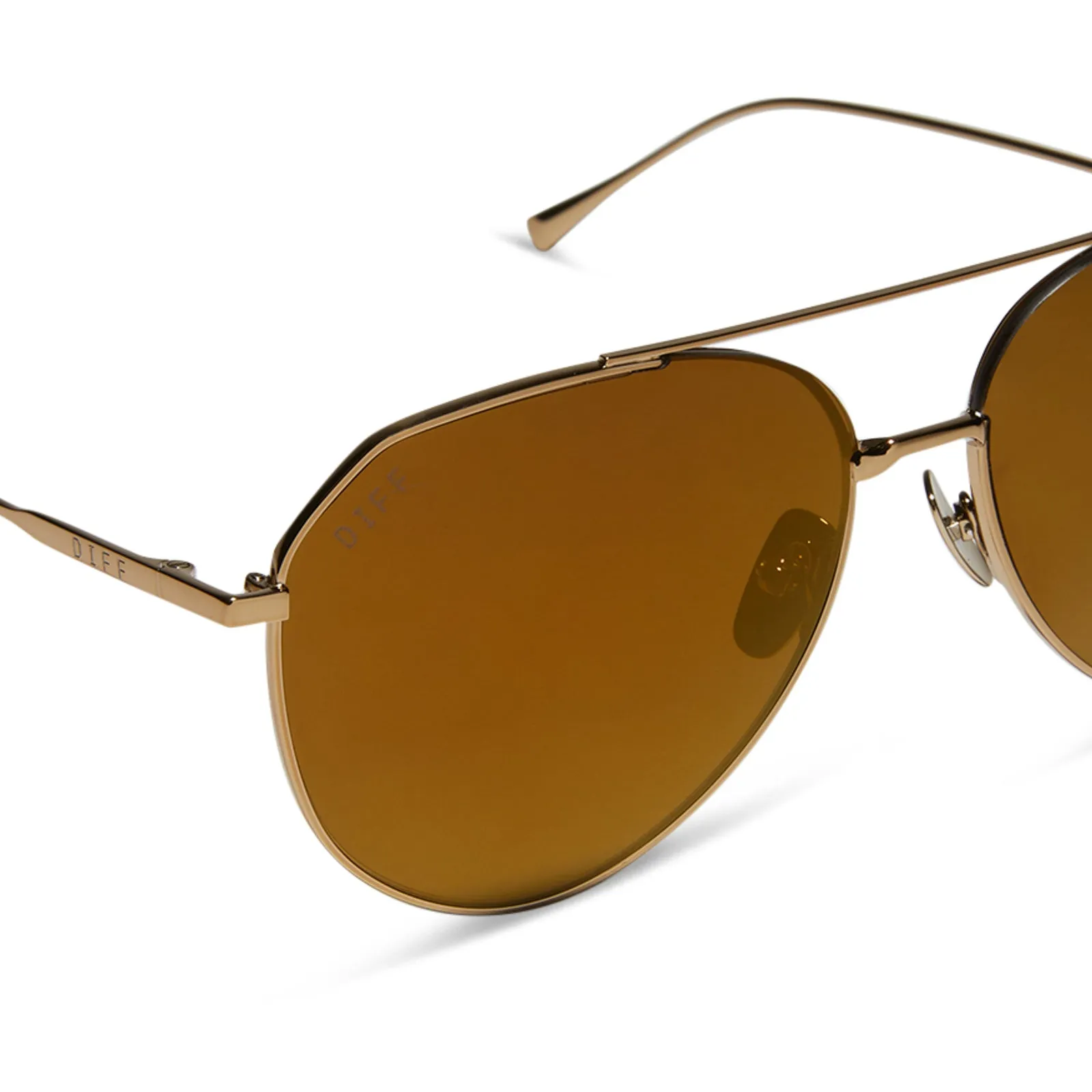 DASH - COPPER METAL   BROWN GOLD FLASH   POLARIZED SUNGLASSES