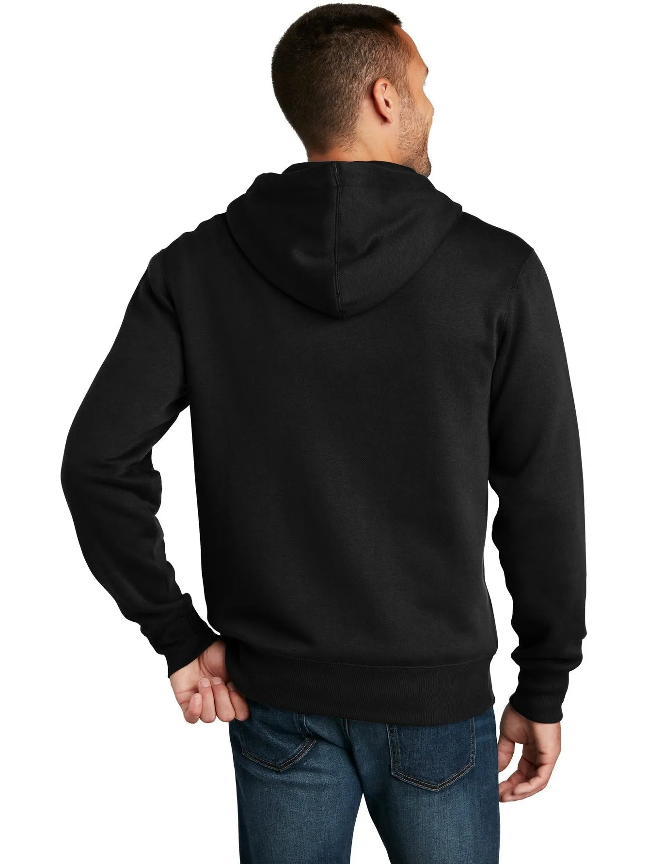 District Perfect Weight Fleece Full-Zip Hoodie