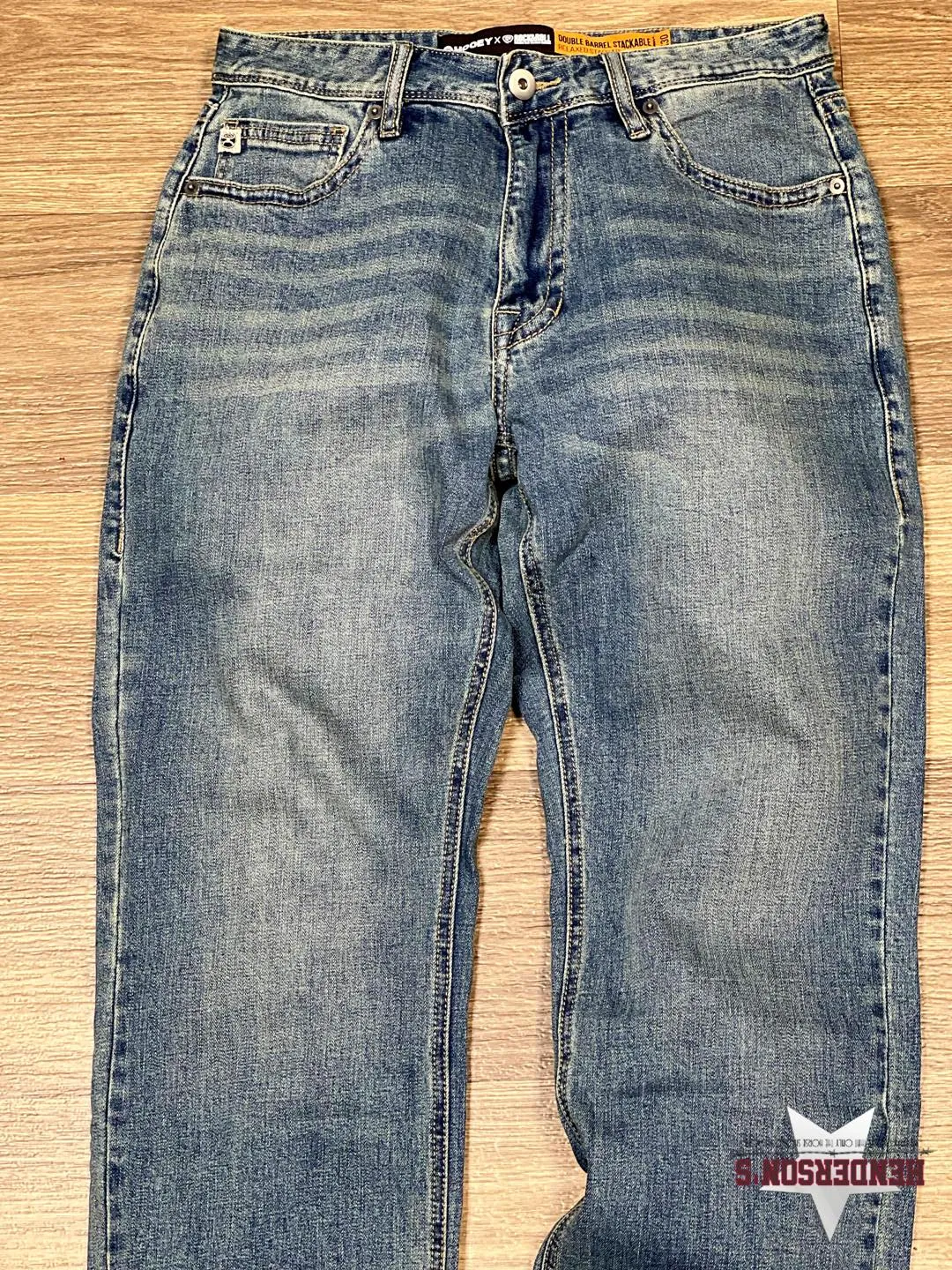 Double Barrel Hooey Jeans by Rock & Roll ~ Vintage Wash