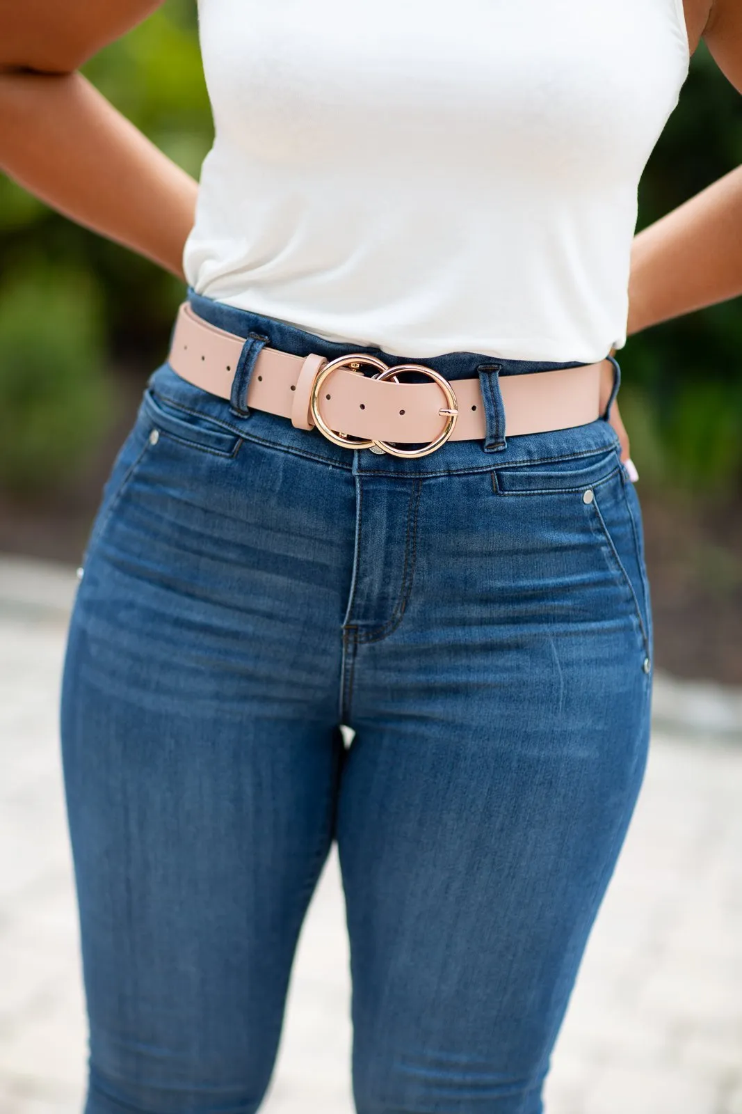 Faux Leather Double Ring Belt (3 Colors)