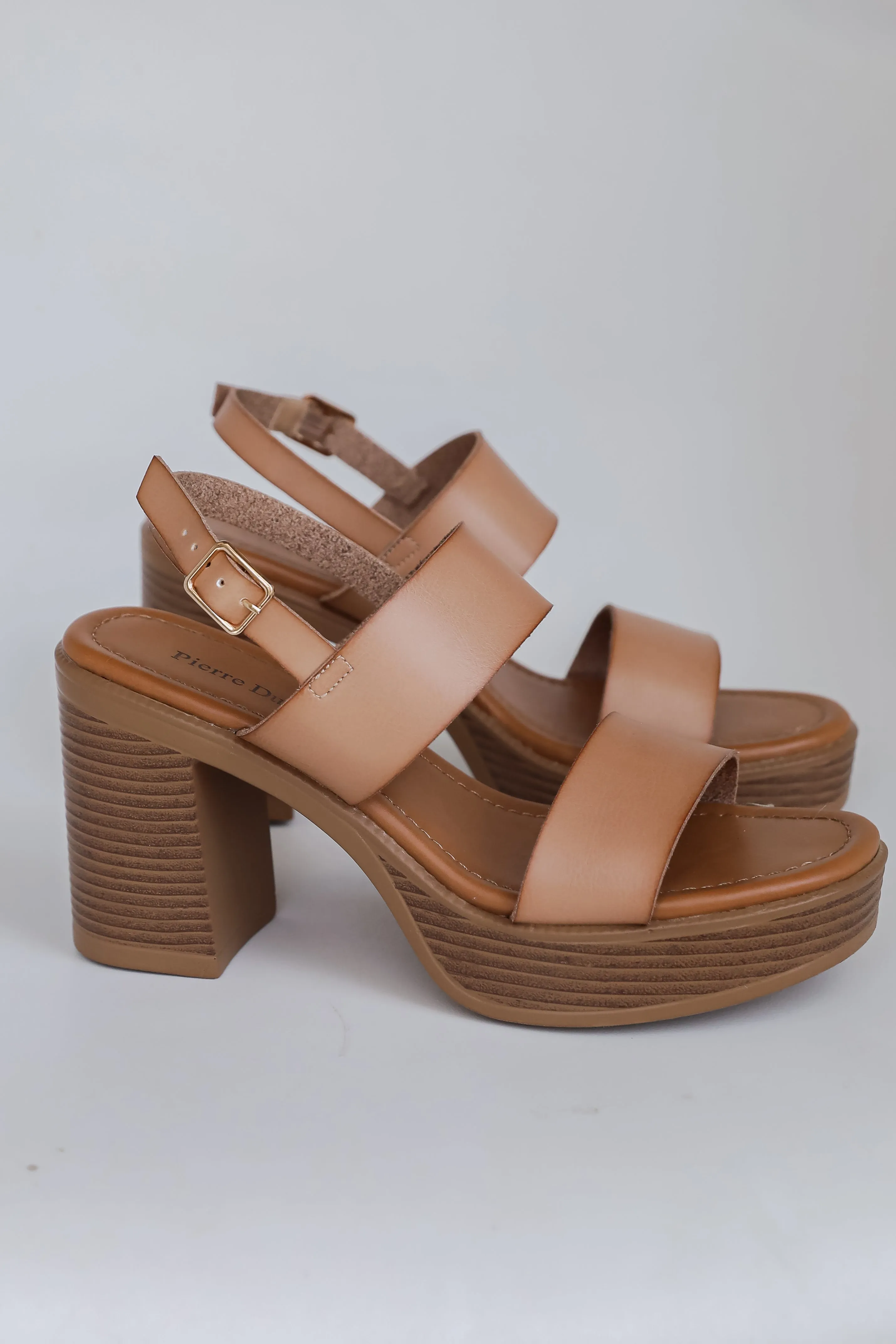 FINAL SALE - Feeling Your Best Nude Platform Heels