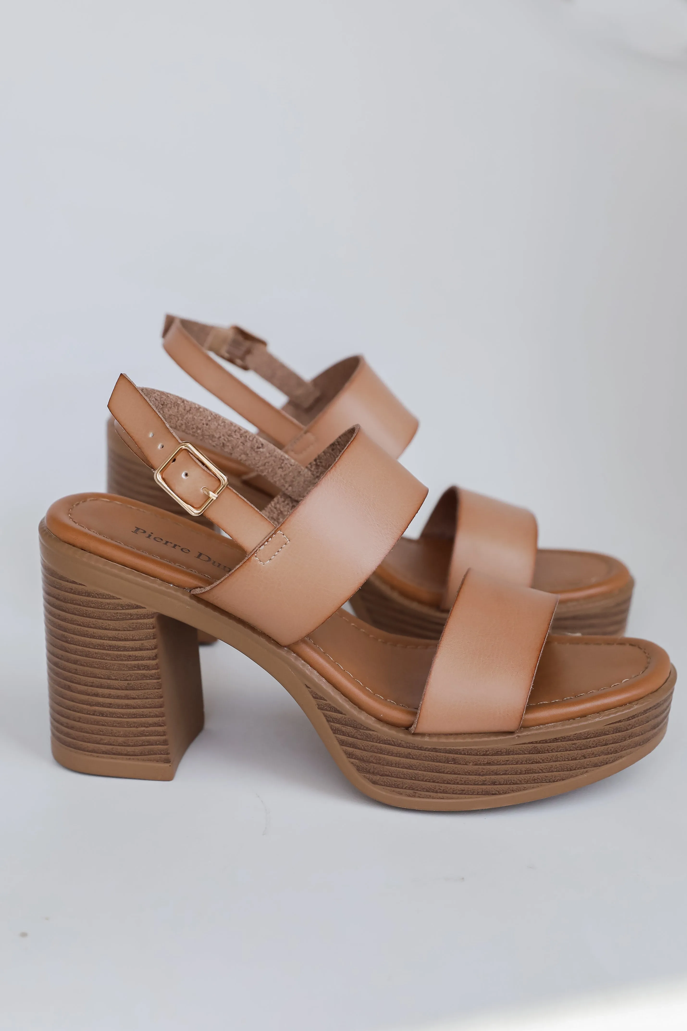 FINAL SALE - Feeling Your Best Nude Platform Heels