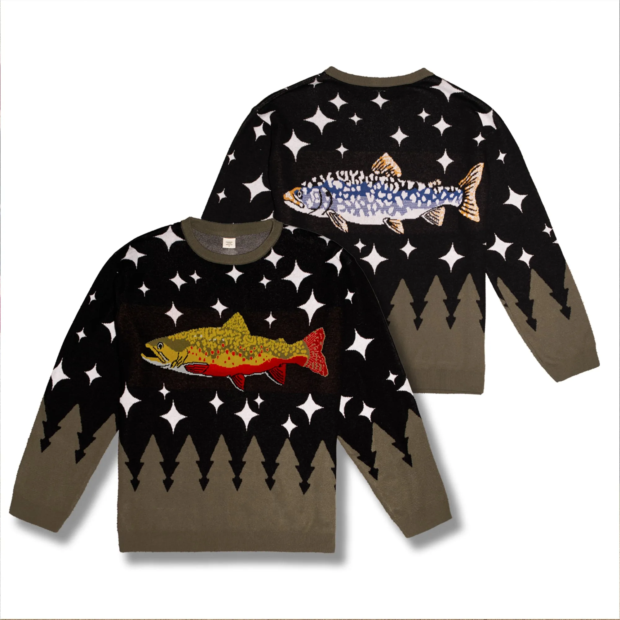 Friends of the Boundary Waters x Hippy Feet Trout Sweater