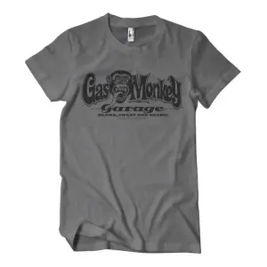 Gas Monkey Garage Logo T-Shirt Dark Grey