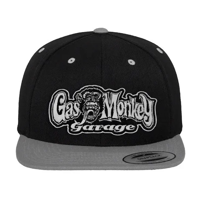 Gas Monkey Garage Snapback Cap Black / Grey