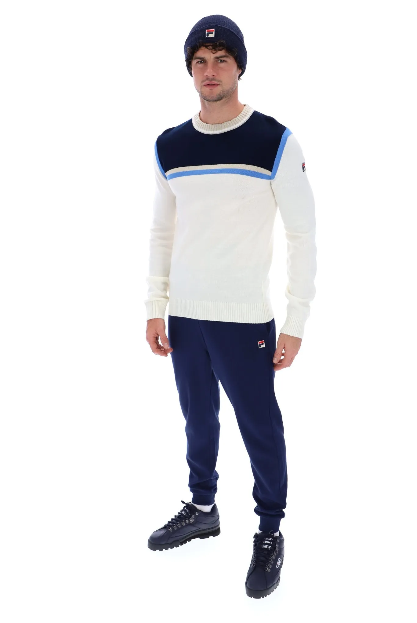 Grayson Stripe Crew Sweater