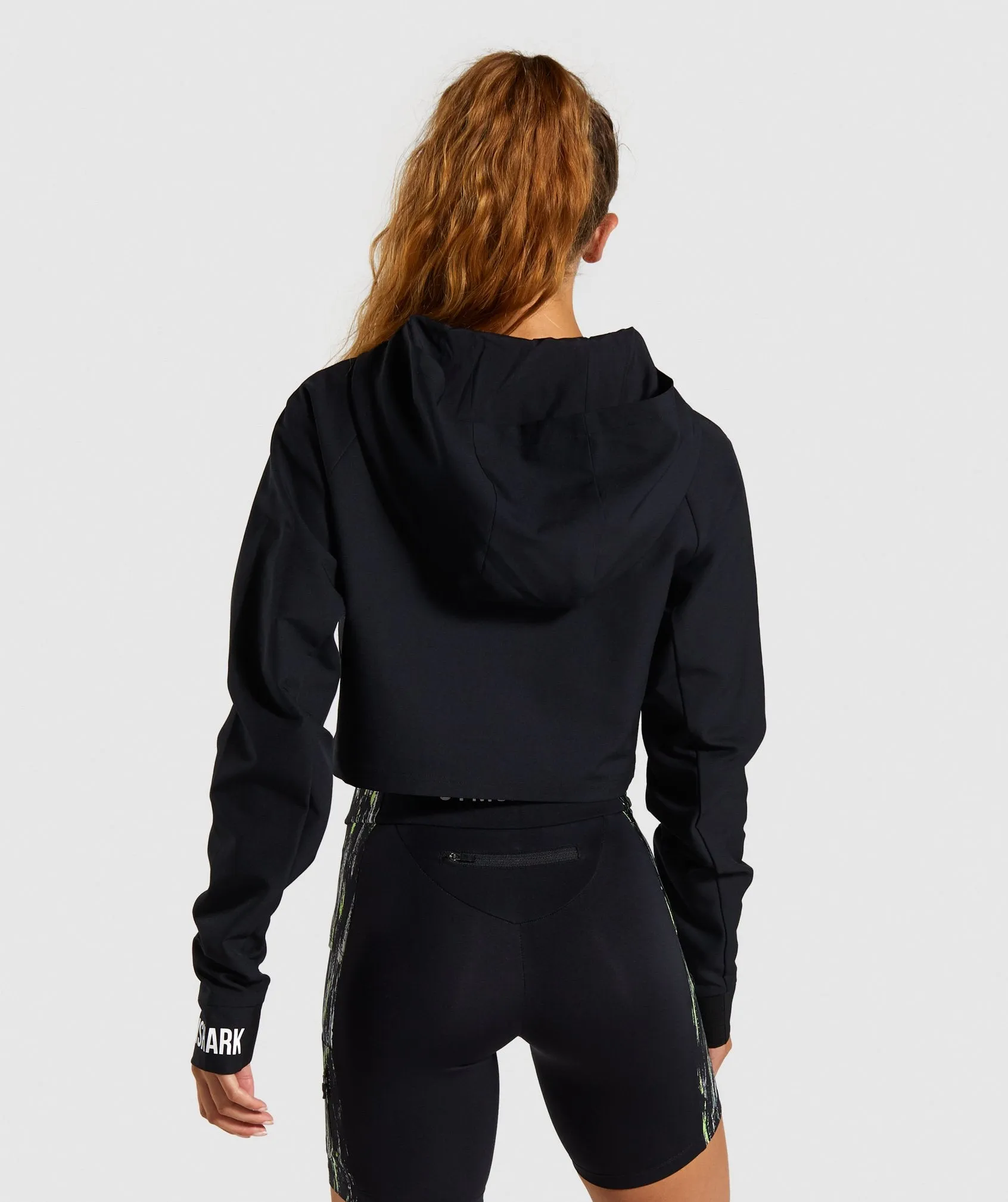 Gymshark Non Stop Cropped Hoodie - Black