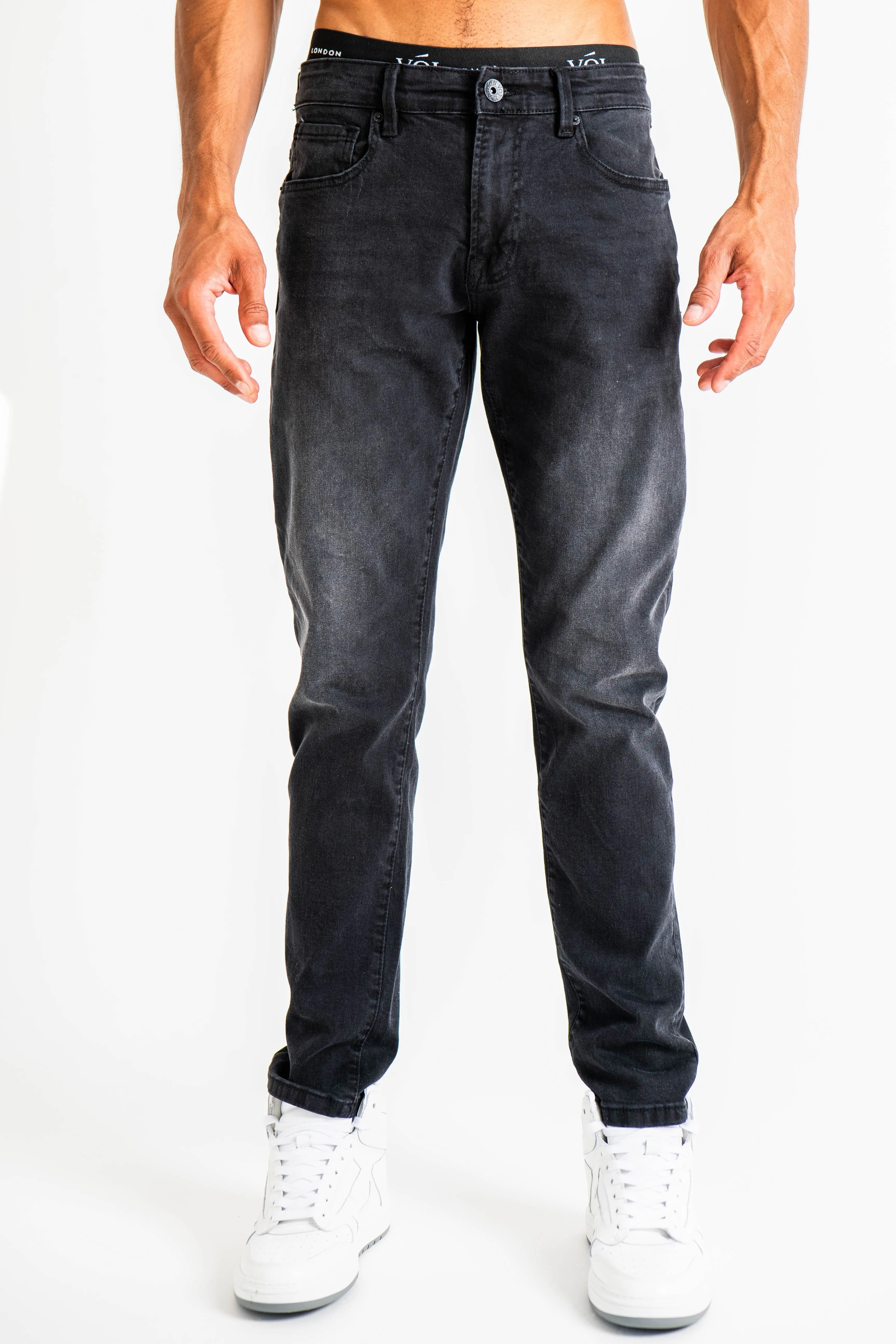 Hamilton Tapered Jeans - Black