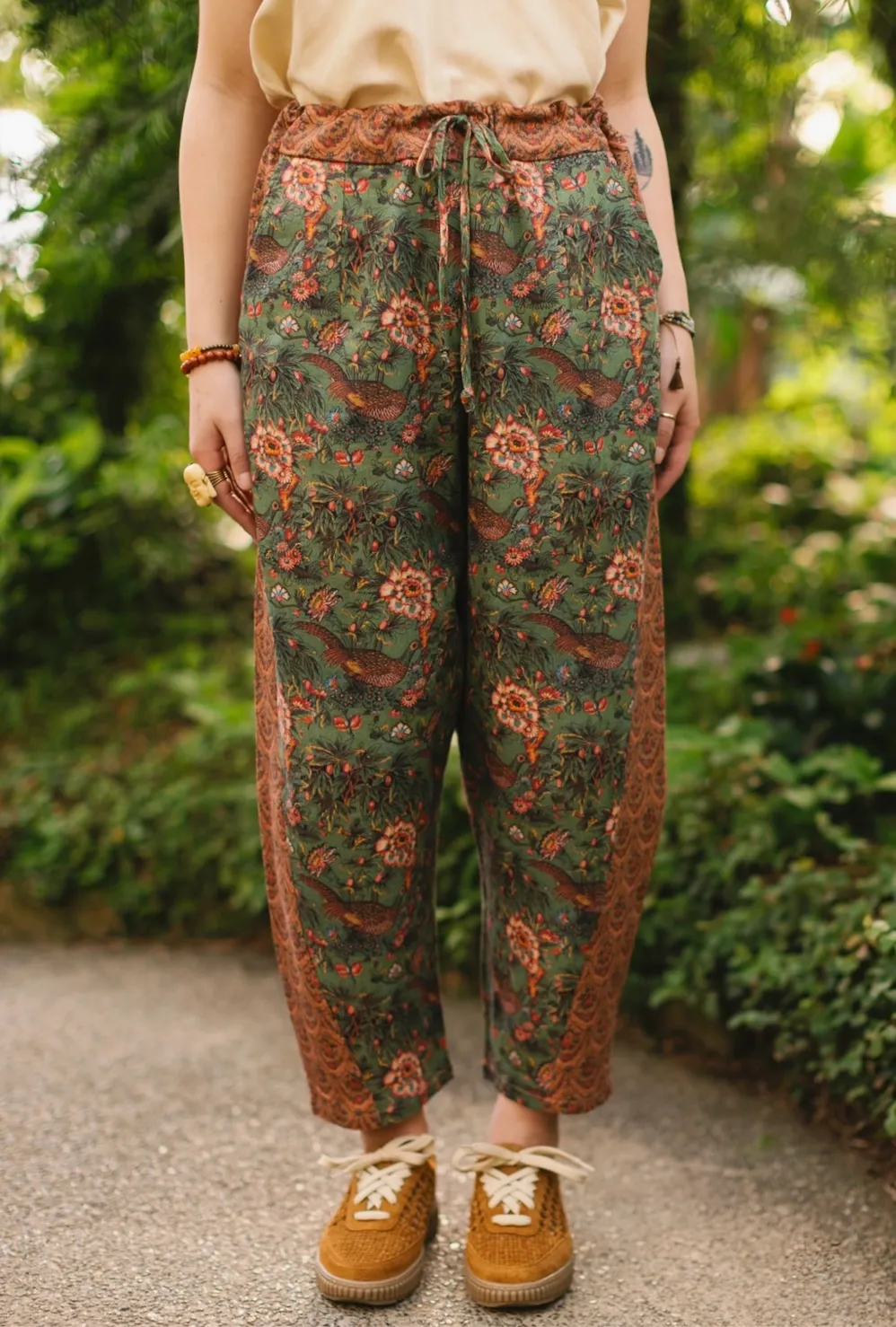 I Dream In Flowers Pants by Market Of Stars