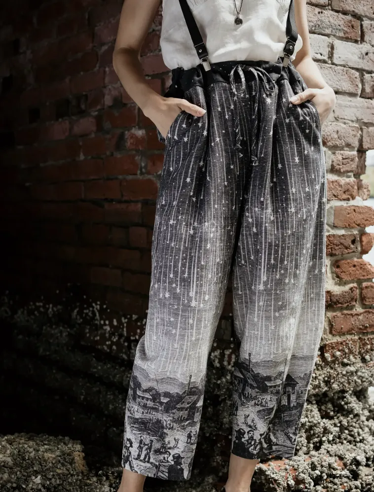 I Dream In Flowers Pants by Market Of Stars