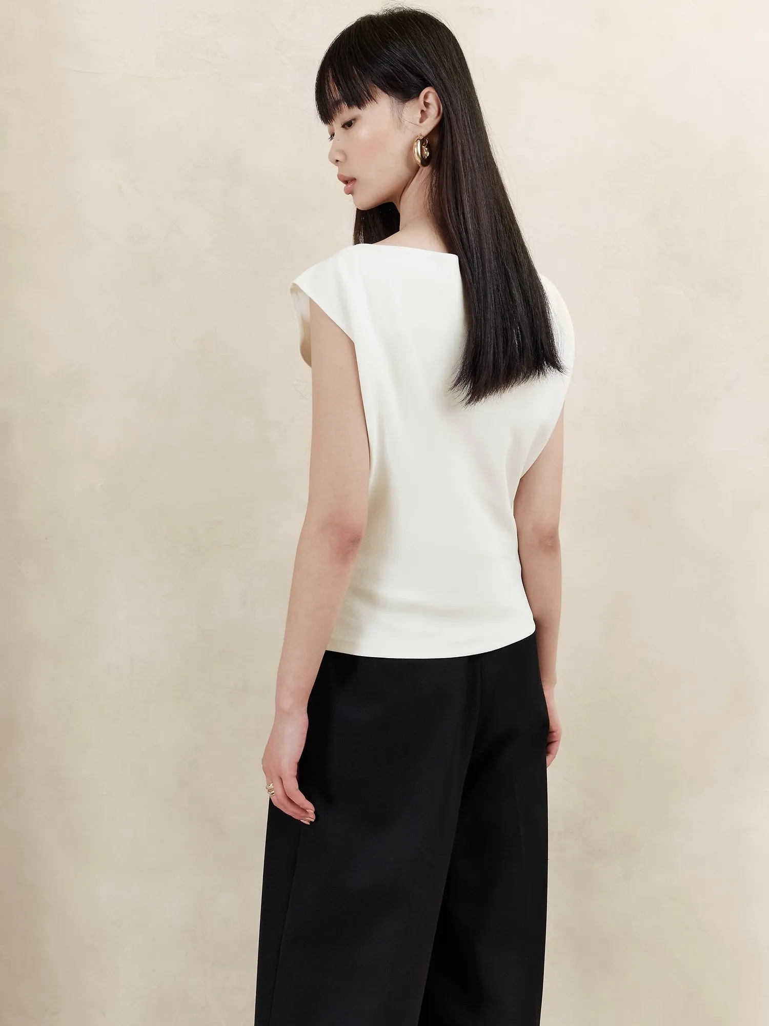 Iris Crepe Top