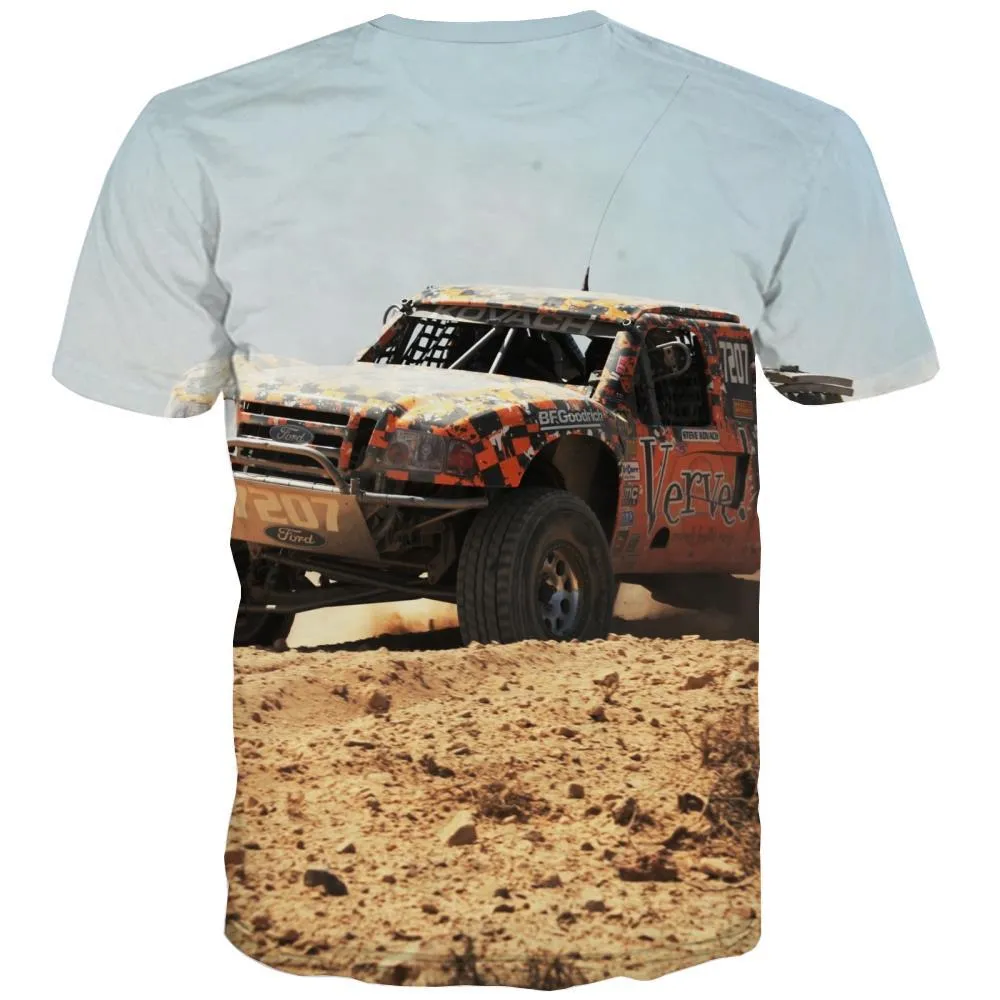 Jeep T shirts Men Offroad T-shirts Graphic car T shirts Funny Short Sleeve