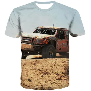 Jeep T shirts Men Offroad T-shirts Graphic car T shirts Funny Short Sleeve