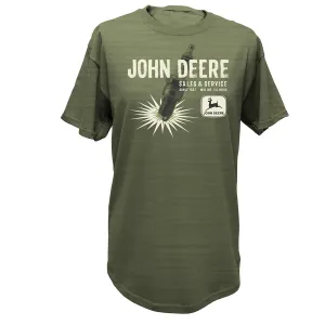 John Deere Men's Spark Plug Tee