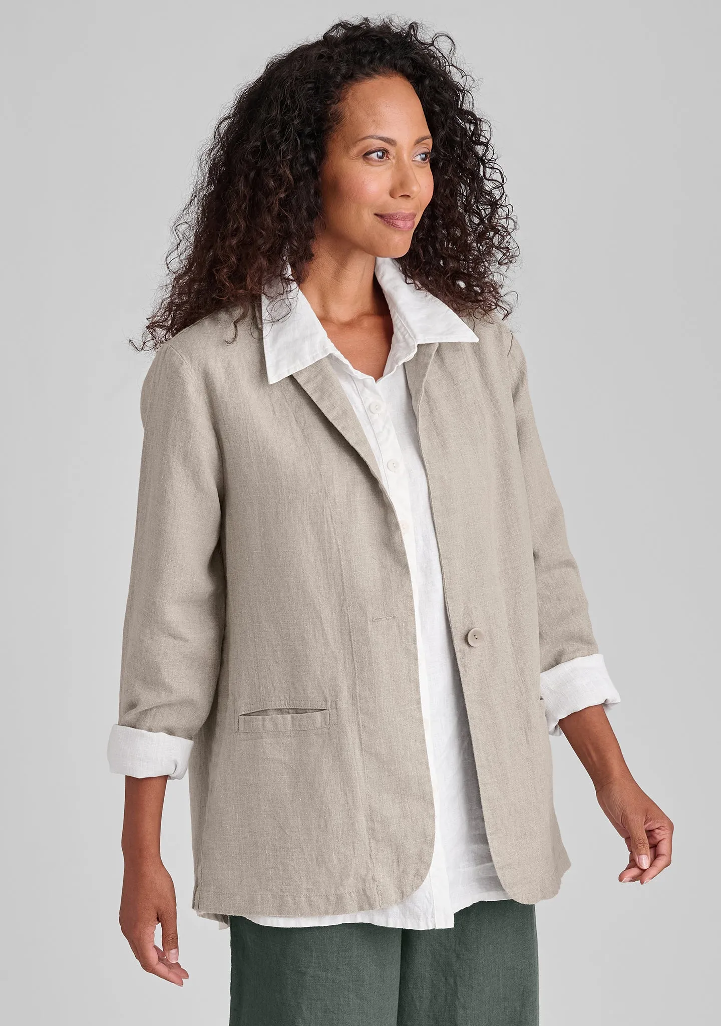 Kates Blazer - Linen Jacket