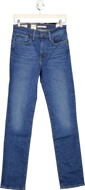 Levi's Blue 724 High-Rise Slim Straight Jeans W28