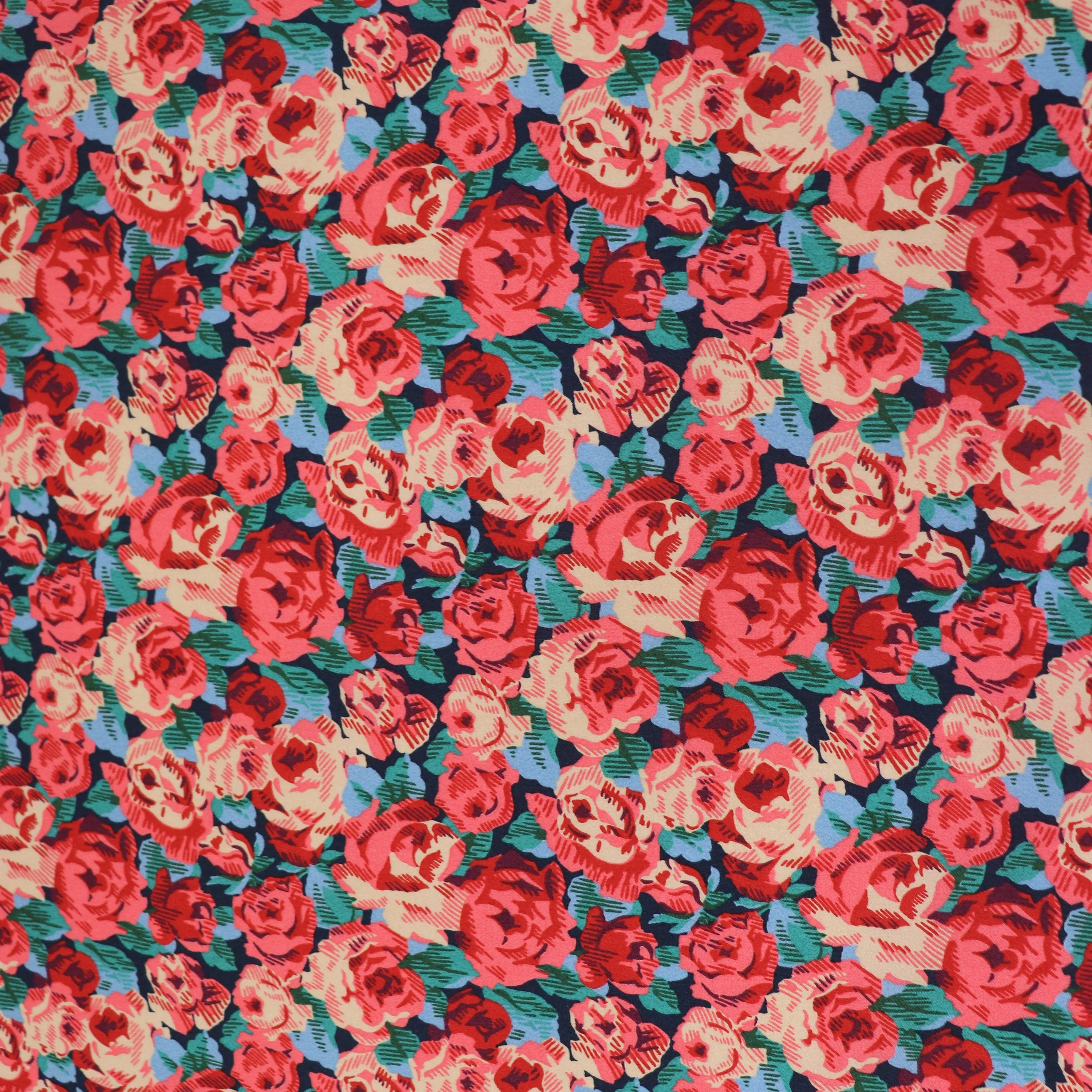 Liberty Fabrics - Roman Rose - Piccadilly Cotton Poplin - SALE