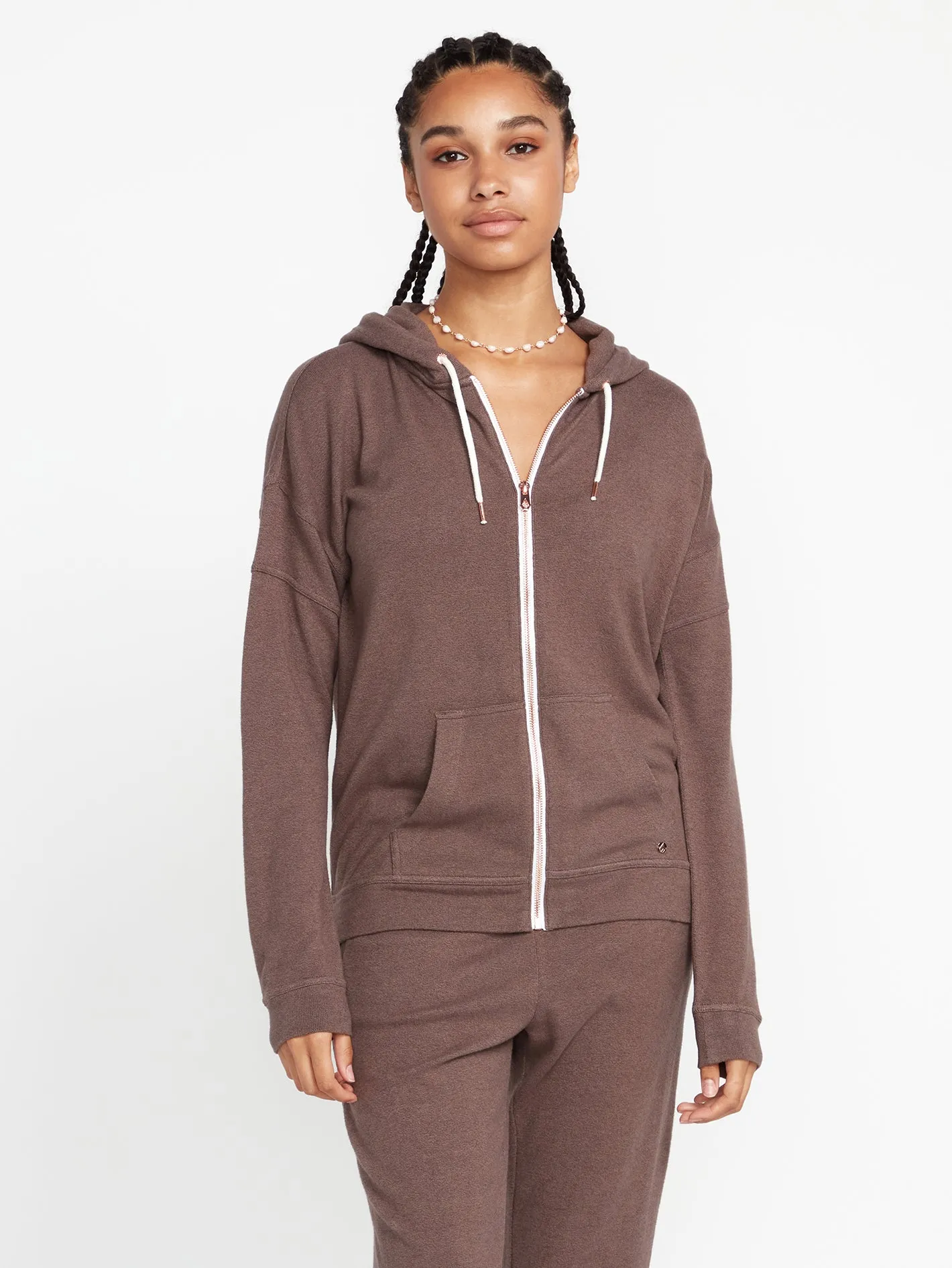 Lived in Lounge Zip Jacket - Slate Grey