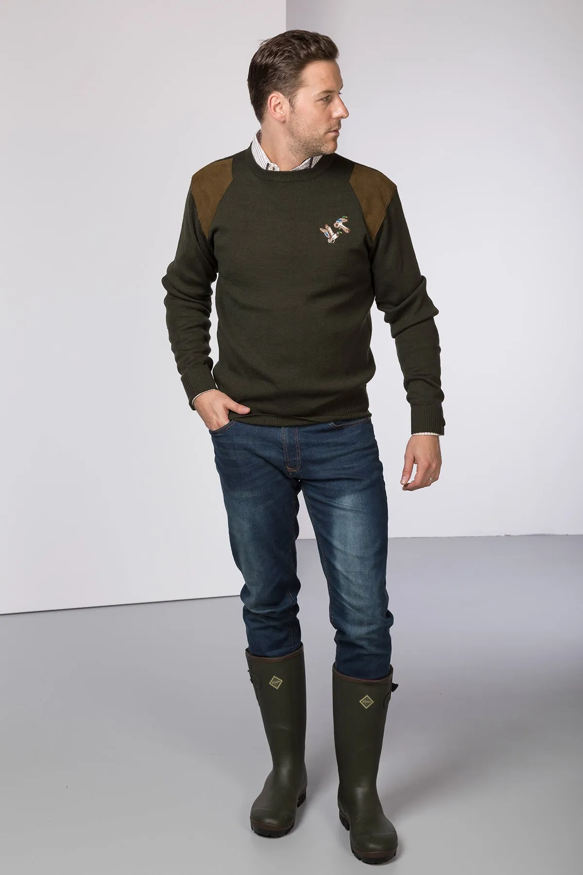 Men's Crew Neck Shooting Jumper