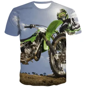 Motocross T shirts Men motorcycle T-shirts 3d Offroad T-shirts Graphic