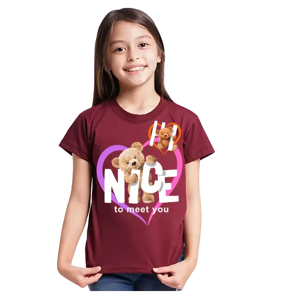 NICE TO MEET YOU KIDS T SHIRT