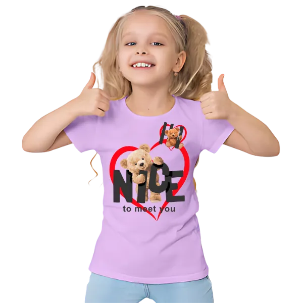 NICE TO MEET YOU KIDS T SHIRT