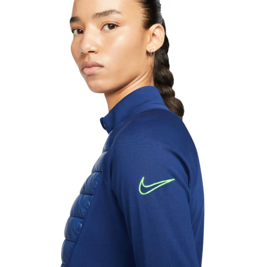 Nike Women's Therma-FIT Academy Winter Warrior Soccer Drill Top - Navy