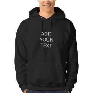 Nutcase Custom Hoodies for Men-Add Your Own Text