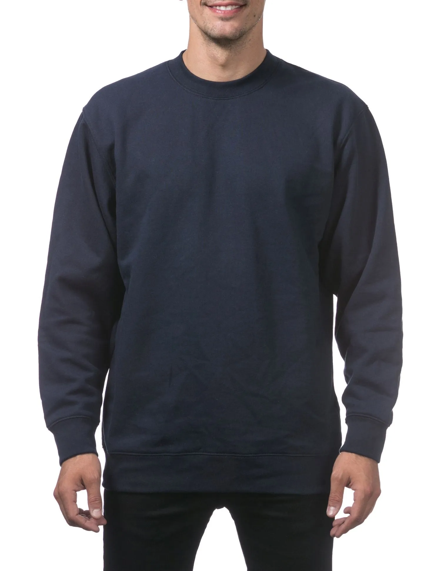 Pro Club Men's Heavyweight 13oz Crew Neck Fleece Pullover Sweatshirt