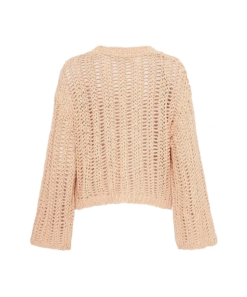 Saskia Knit Jumper Honey