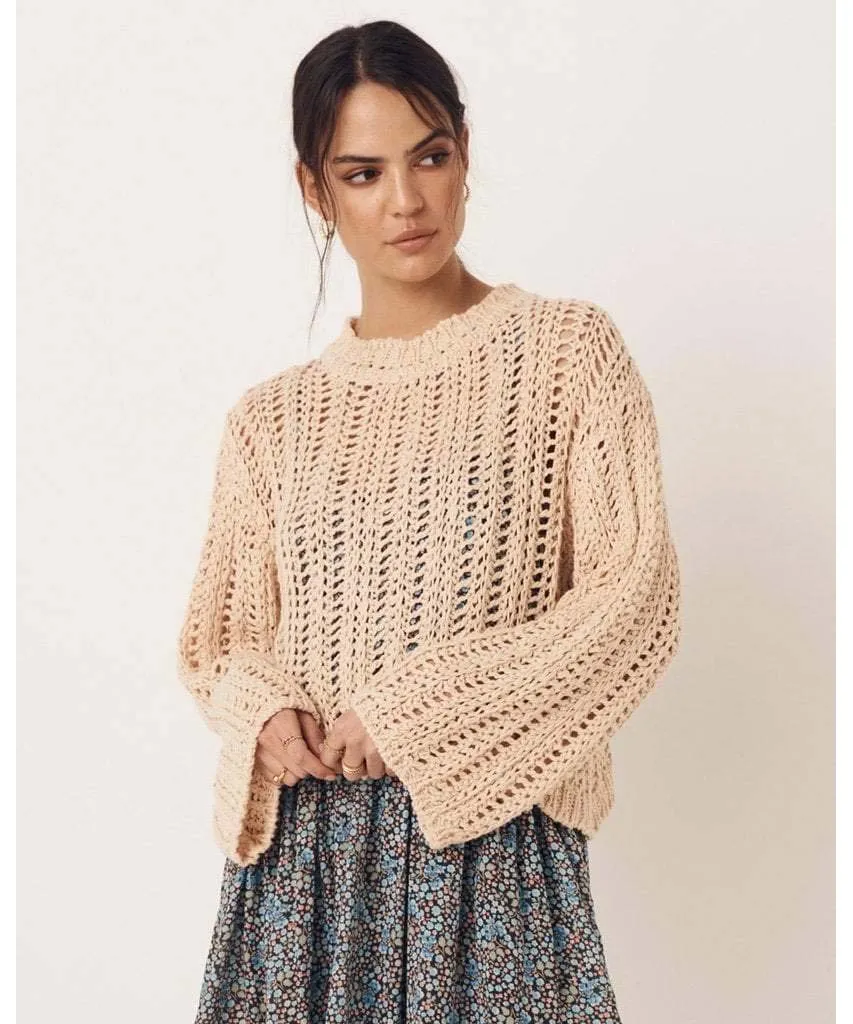 Saskia Knit Jumper Honey