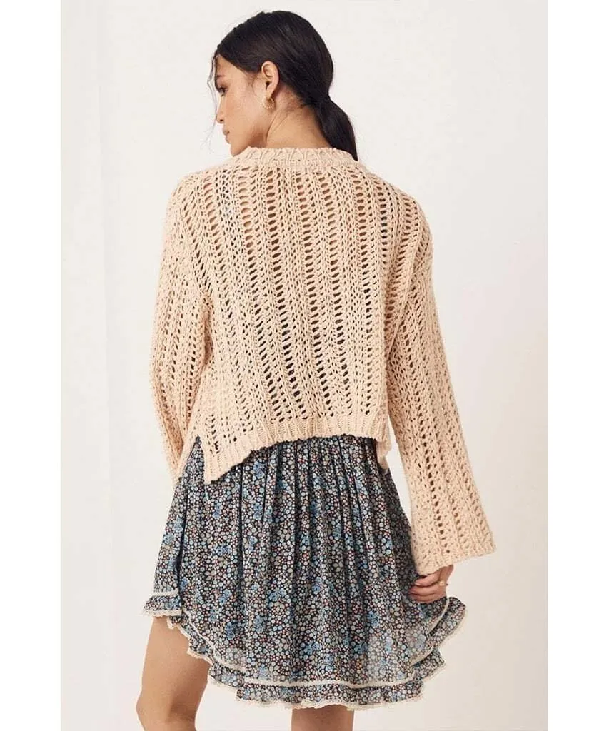 Saskia Knit Jumper Honey