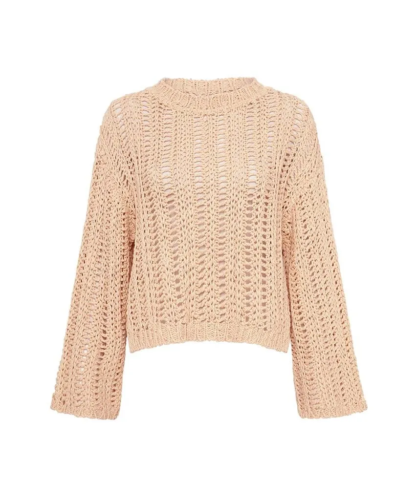 Saskia Knit Jumper Honey