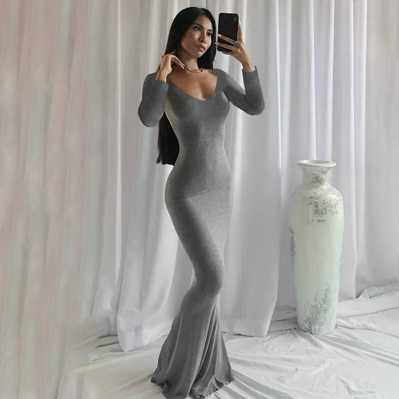 Satin Slip Sleeveless Backless Maxi Dress Women Y2k Summer Bodycon Elegant Sexy Outfits Ladies Birthday Party Club Sundress