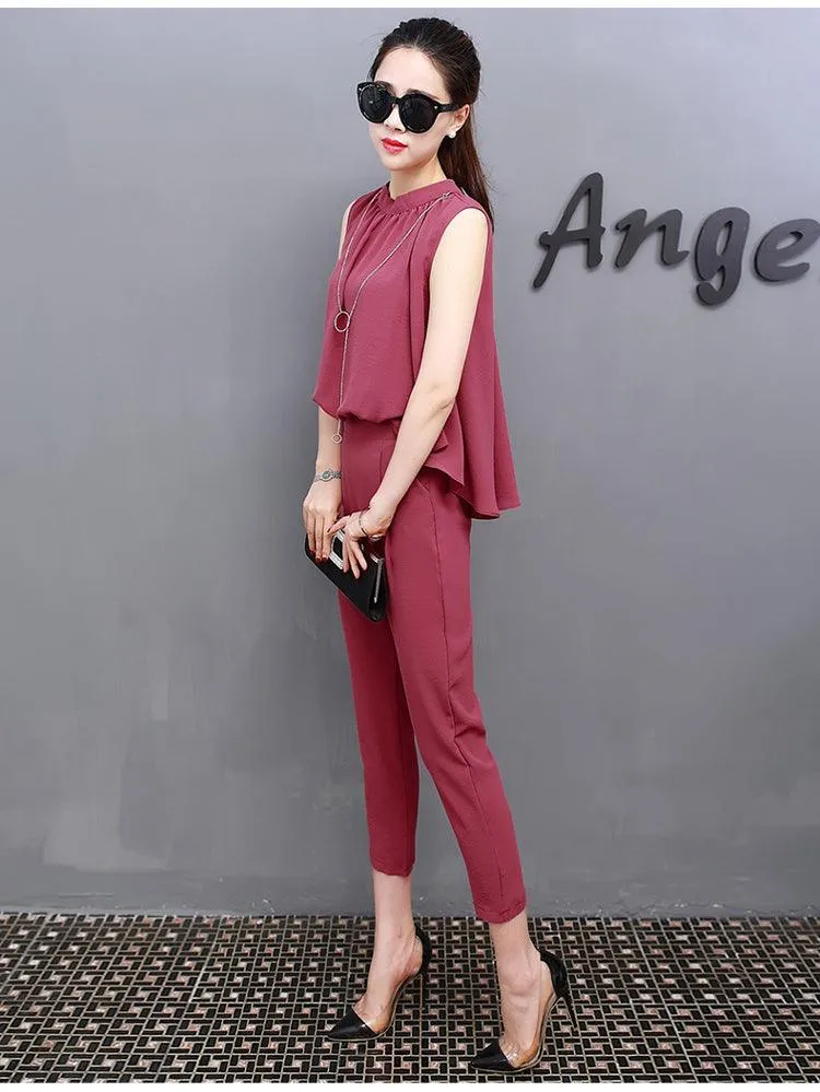 SIMPLE CHIC PANTS SET