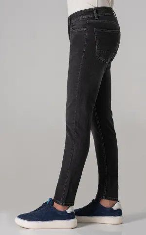 SLIM LEG JEANS CHARCOAL GREY