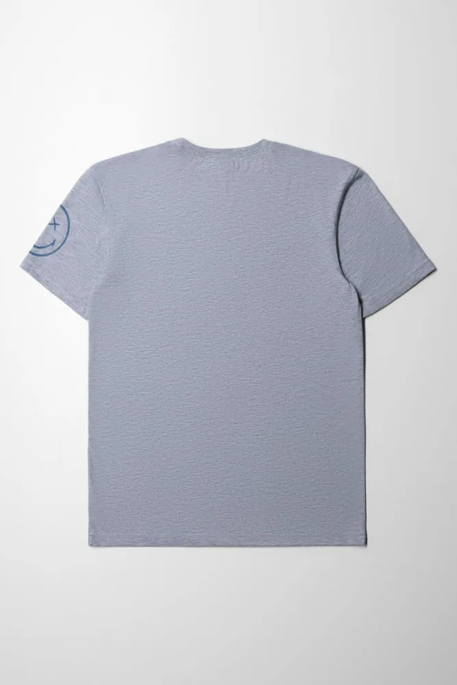 SmileyWorld Short Sleeve T-Shirt Grey