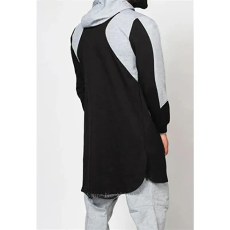 Stylish Islamic Long Hoodies for Modern Men in Various Colors