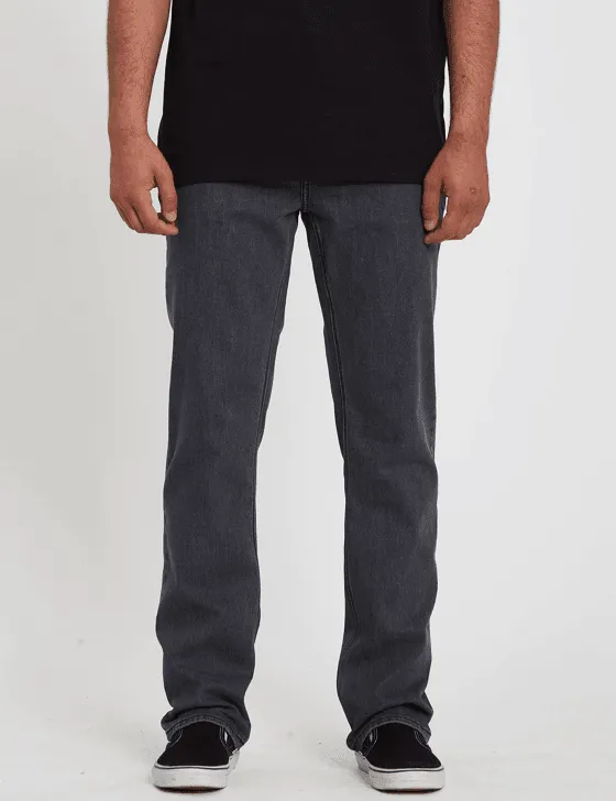 Volcom Solver Denim Jean Easy Enzyme Grey