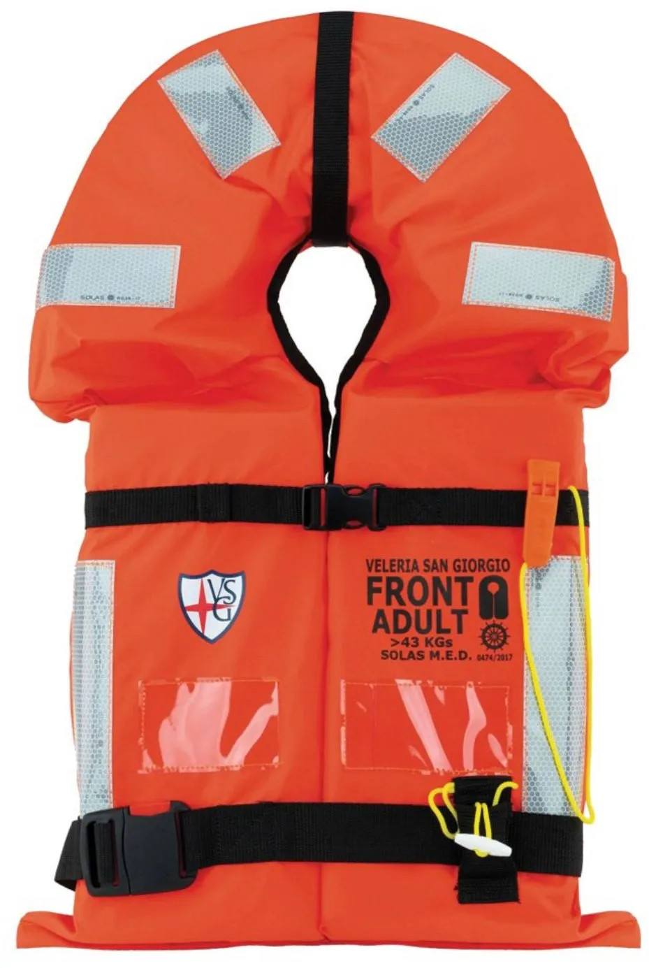 VSG - MK10 Adult Front Professional Life Jacket, Type I