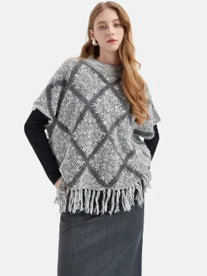 Wool Opera Diamond Cape