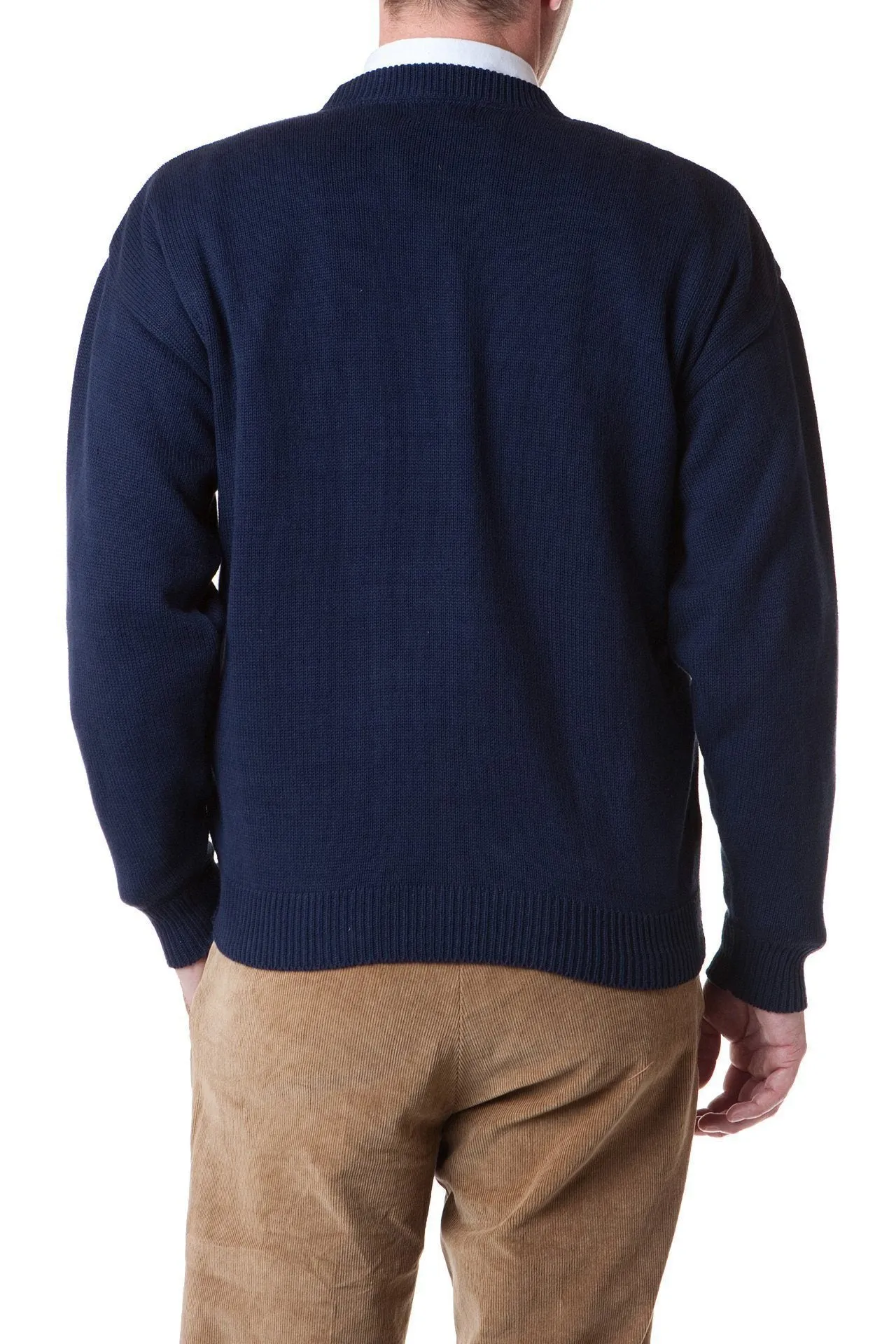 Yachtsman Crewneck Sweater Navy